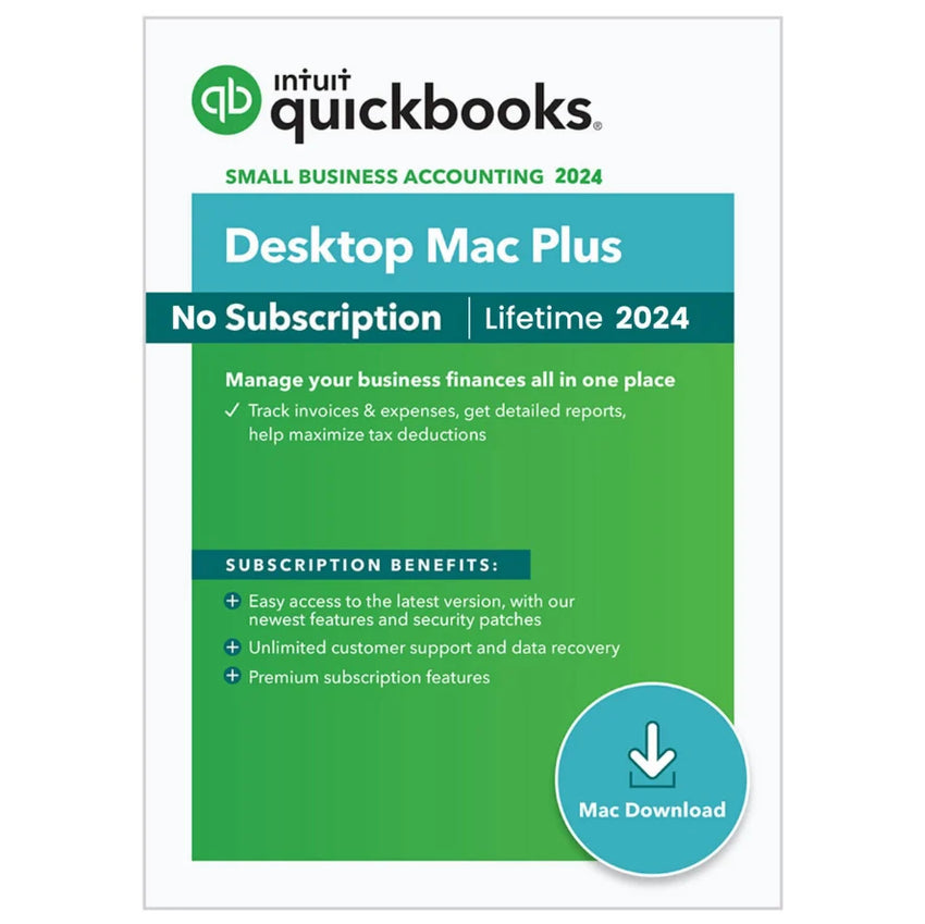 QuickBooks Desktop For Mac 2024 (lifetime subscription) USA Version